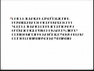 La cultura del diseño digital posmoderno ha generado una subcultura global ingeniosa y enérgica que muchas veces tiene como principal razón de ser hablar con ella misma sobre sí misma. 