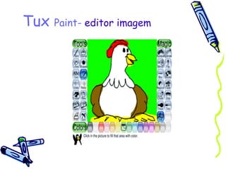 Tux  Paint-  editor imagem 