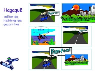 Hagaquê  editor de histórias em quadrinhos 