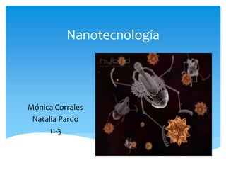 Nanotecnología
Mónica Corrales
Natalia Pardo
11-3
 