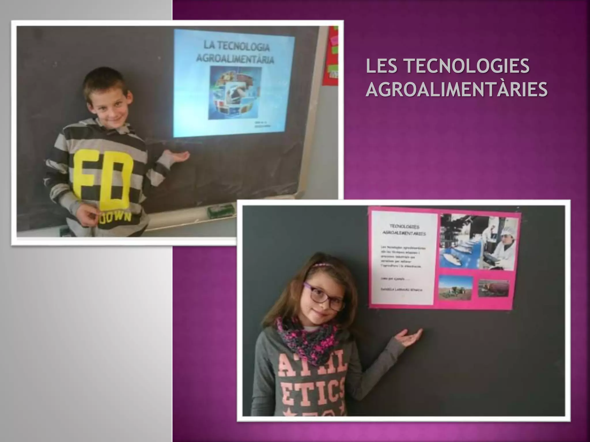 LES TECNOLOGIES
AGROALIMENTÀRIES
 