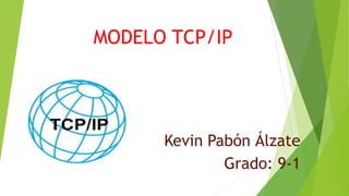 MODELO TCP/IP
Kevin Pabón Álzate
Grado: 9-1
 