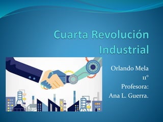 Orlando Mela
11°
Profesora:
Ana L. Guerra.
 