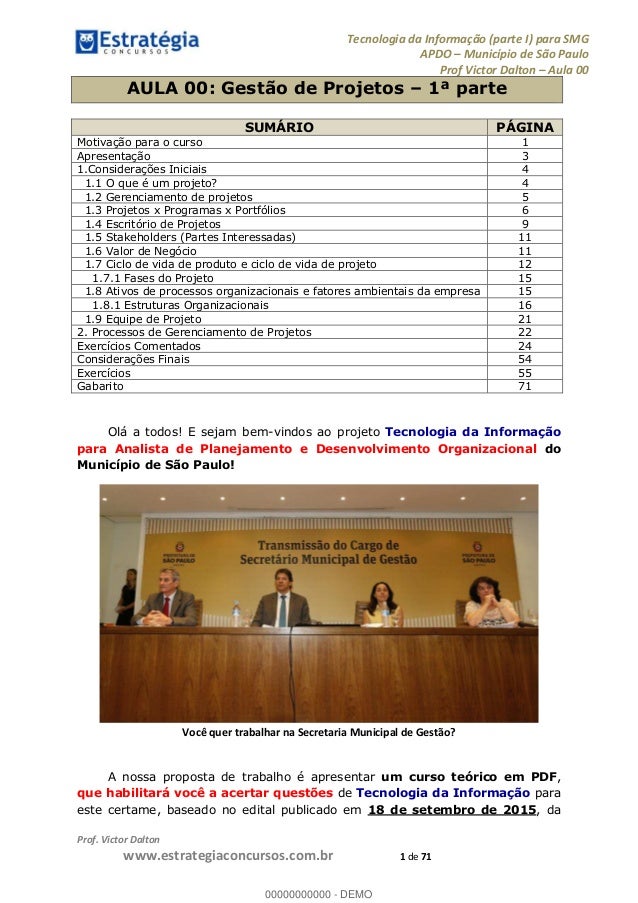 Curso tecnologia da informacao sp