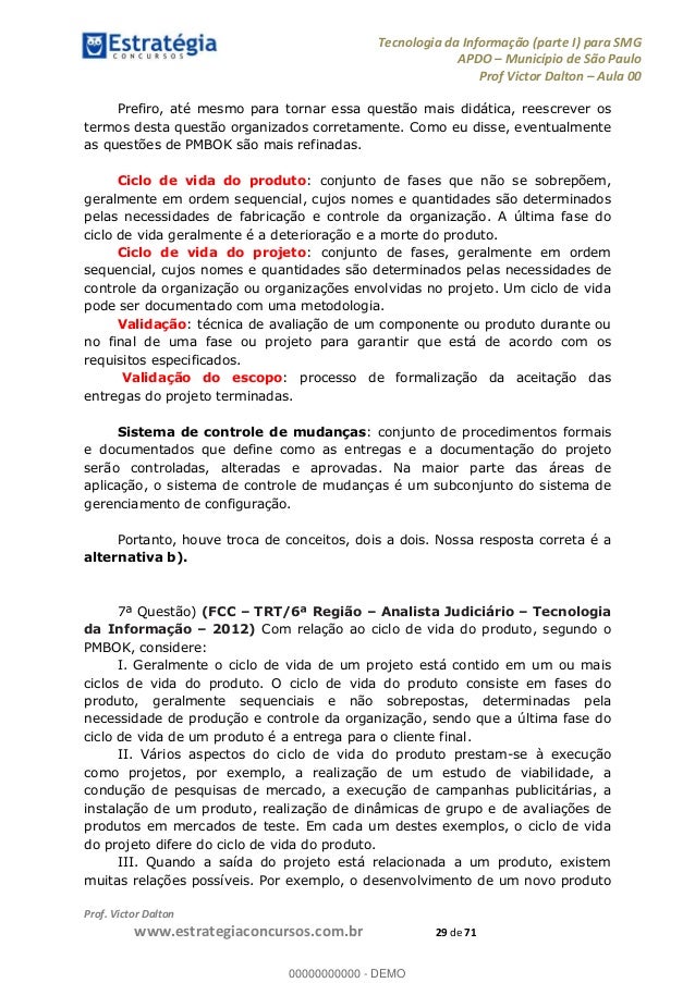 Curso tecnologia da informacao sp