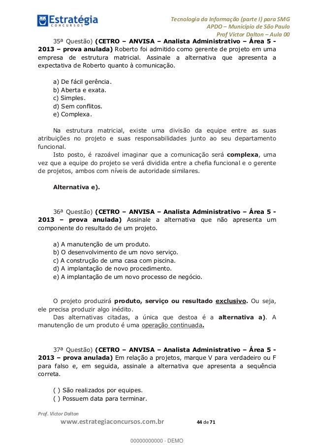 Curso tecnologia da informacao sp