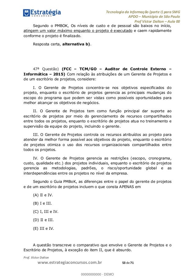 Curso tecnologia da informacao sp