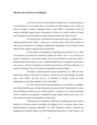 Tecnologia da solda apostila