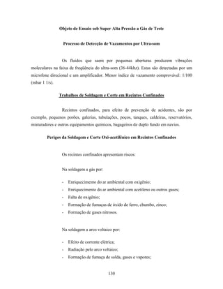 Tecnologia da solda apostila