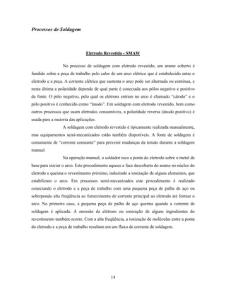 Tecnologia da solda apostila