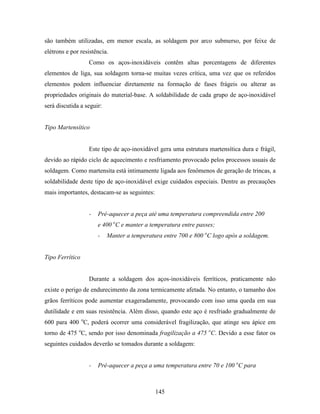 Tecnologia da solda apostila