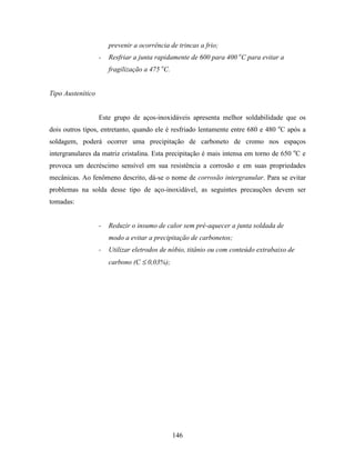 Tecnologia da solda apostila