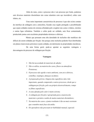 Tecnologia da solda apostila