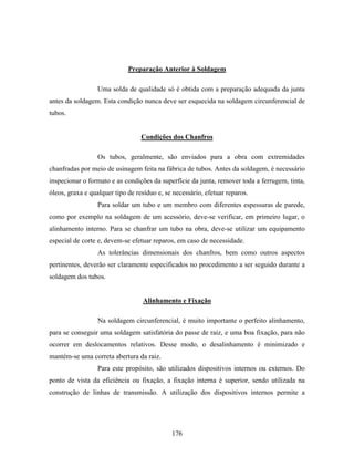 Tecnologia da solda apostila