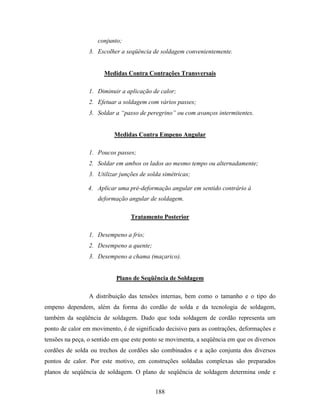 Tecnologia da solda apostila