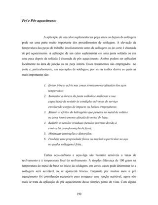 Tecnologia da solda apostila