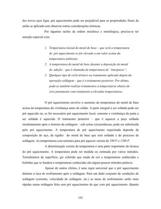 Tecnologia da solda apostila