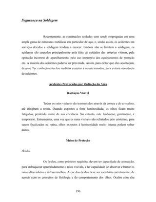 Tecnologia da solda apostila