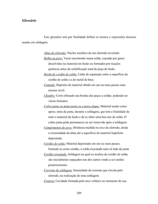 Tecnologia da solda apostila