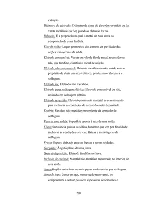 Tecnologia da solda apostila
