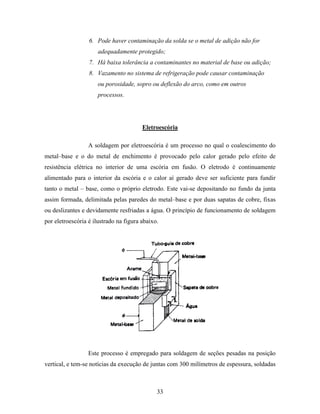 Tecnologia da solda apostila
