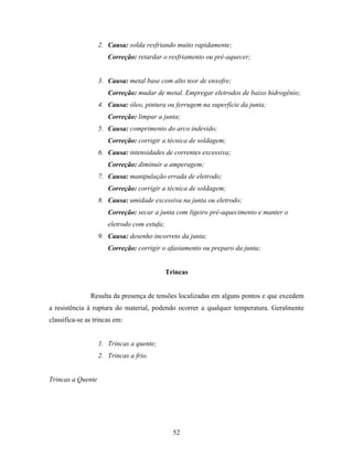 Tecnologia da solda apostila