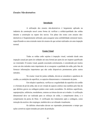 Tecnologia da solda apostila