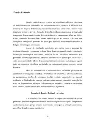 Tecnologia da solda apostila