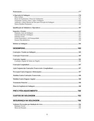 Tecnologia da solda apostila