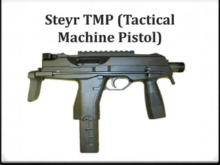 Steyr TMP (Tactical
Machine Pistol)

 