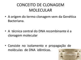 Tecnologia do DNA recombinante | PPTX