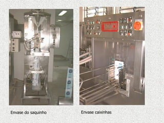 Envase do saquinho Envase caixinhas
 
