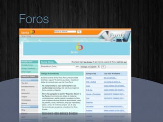 Foros
 