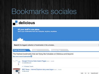 Bookmarks sociales
 