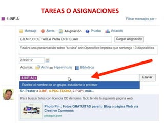 Aburrimiento	
  TAREAS	
  O	
  ASIGNACIONES	
  
 
