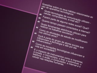 Tecnologia e sociedade