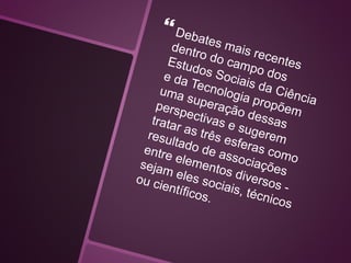 Tecnologia e sociedade
