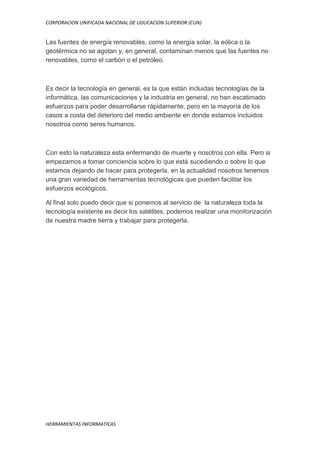 Tecnologia herramientas