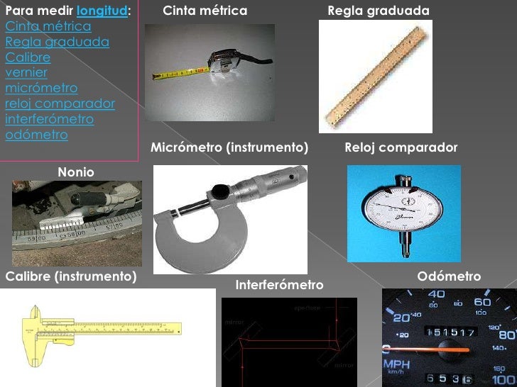 Tecnologia instrumentos de medicion Tecnologia instrumentos de medicion