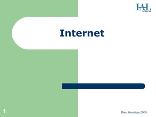 Internet Tecnologia della rete Internet 