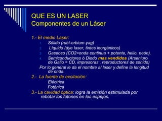 Invención del LáserCharles Hard Townes (1915) es considerado junto con Arthur Leonard Schawlow, el inventor del láser. Patentado en 1960En 1964: Premio Nobel de Física junto a los soviéticos Nikolái Básov y Aleksander Prójorov  por sus los trabajos fundamentales en el campo de la electrónica cuántica