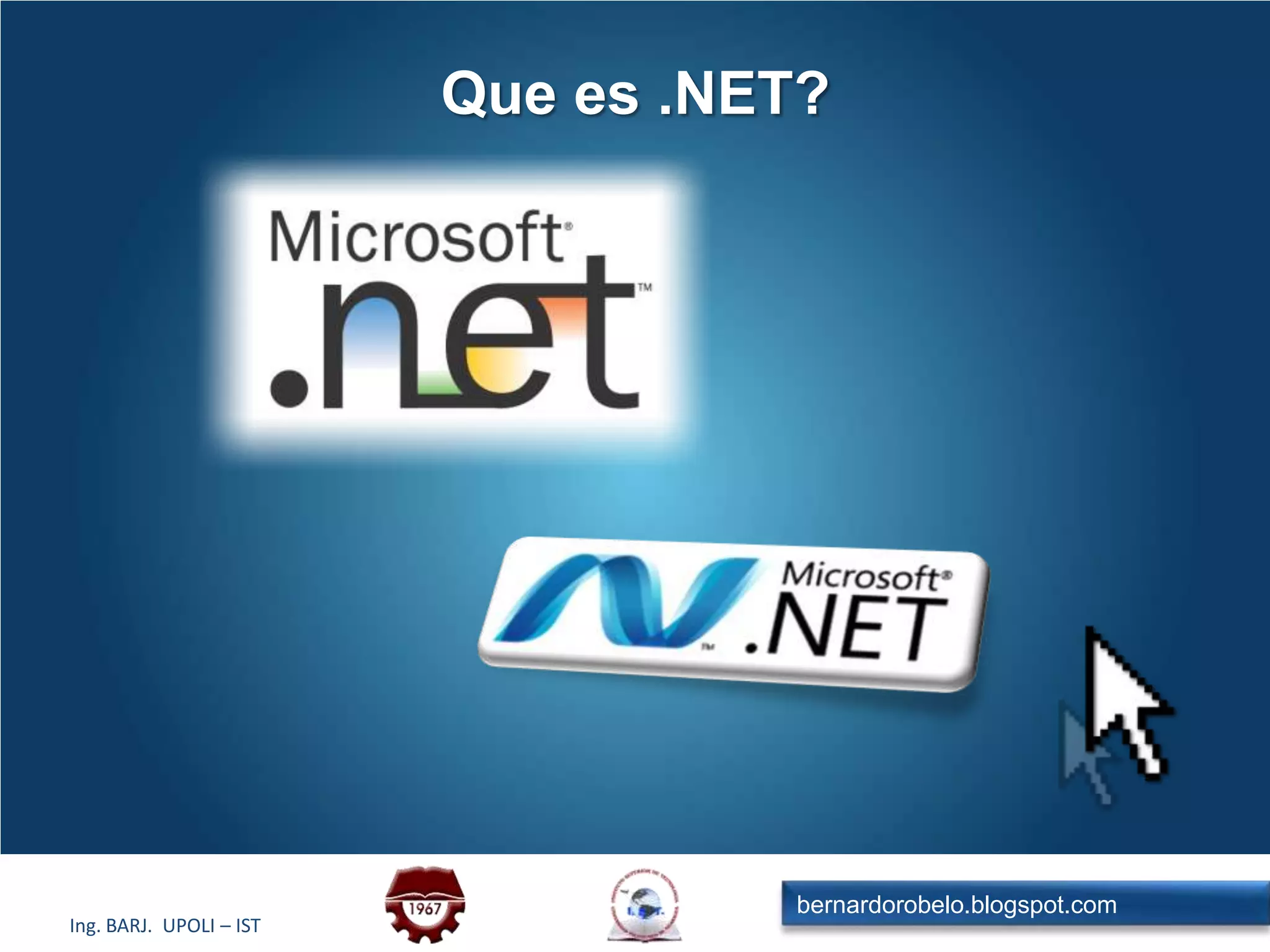 Que es .NET?