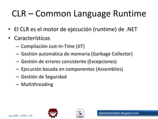 Evolucion del .NET Framework