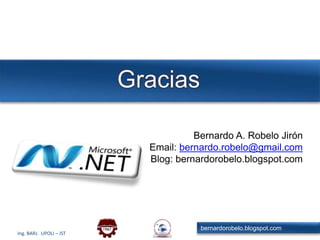 Instalación y Administración más simplesUnidades de Ensamblado (“Assemblies”)Mínima unidad de distribución, versionado y administración de seguridad de aplicaciones .NETAuto-descriptas a través de un manifiesto (“manifest”)Instalaciones Cero-impactoAplicaciones y componentes pueden ser compartidas o privadasVersioningMúltiples versiones del mismo componente pueden co-existir, aún en el mismo proceso