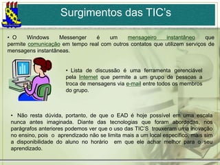 Tecnologia Na Ead