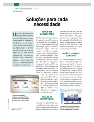 80   | Loja | SUPERMERCADO MODERNO • MARÇO 2010
                                    TECNOLOGIA




                       ...