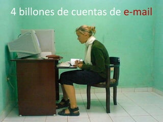 4 billones de cuentas de e-mail