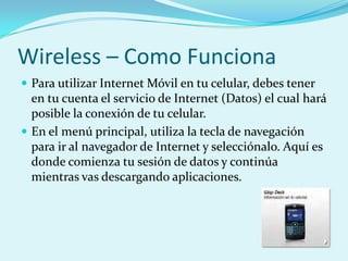 Tecnologias para acceder a Internet