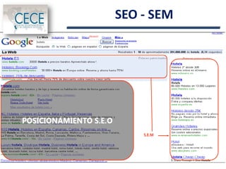 SEO - SEM
 