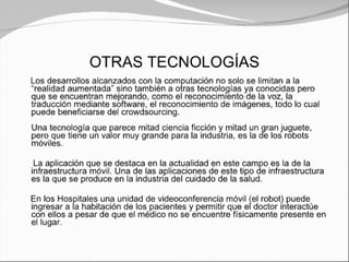 Tecnologias emergentes